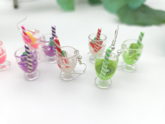 Preview: Frucht Cocktail Ohrringe